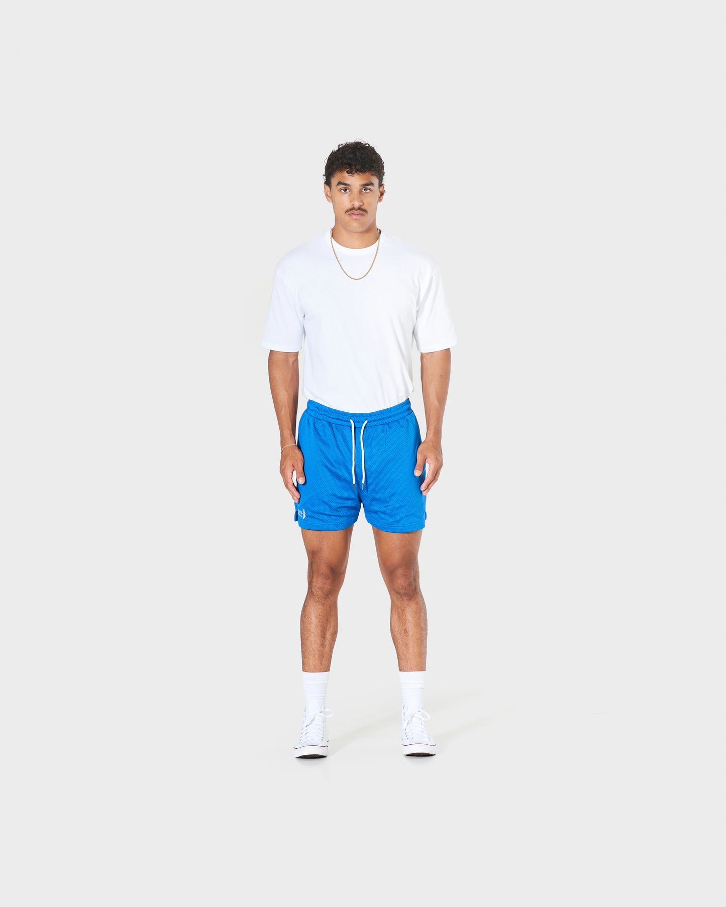 MESH TRAINING SHORTS - ELECTRIC BLUE