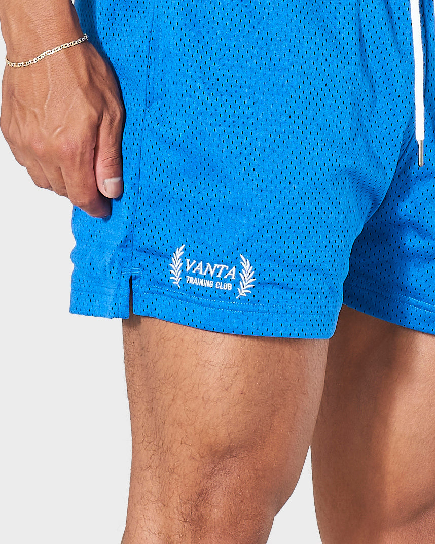 MESH TRAINING SHORTS - ELECTRIC BLUE