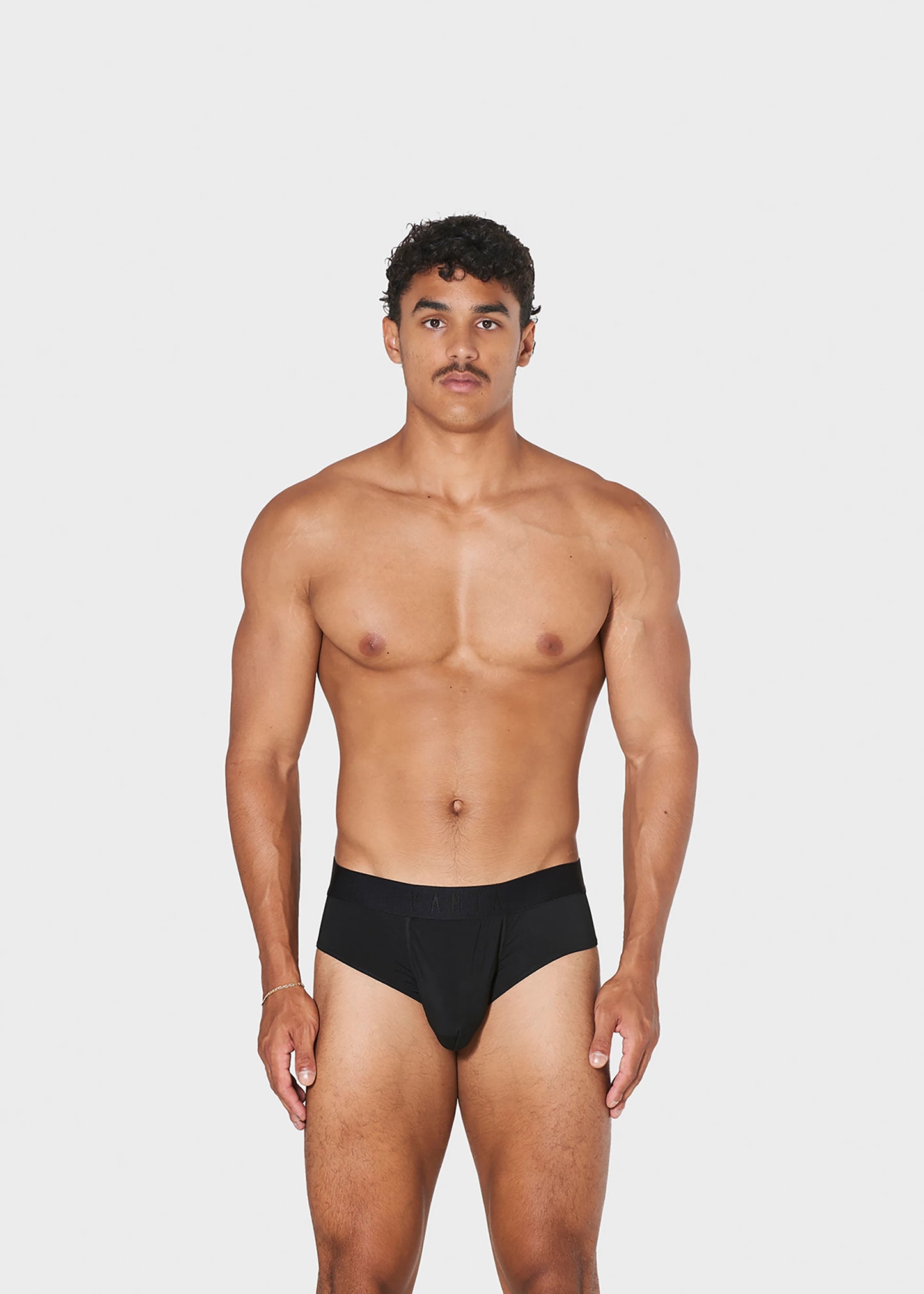 BLACK (BRIEF) (BIG POUCH)