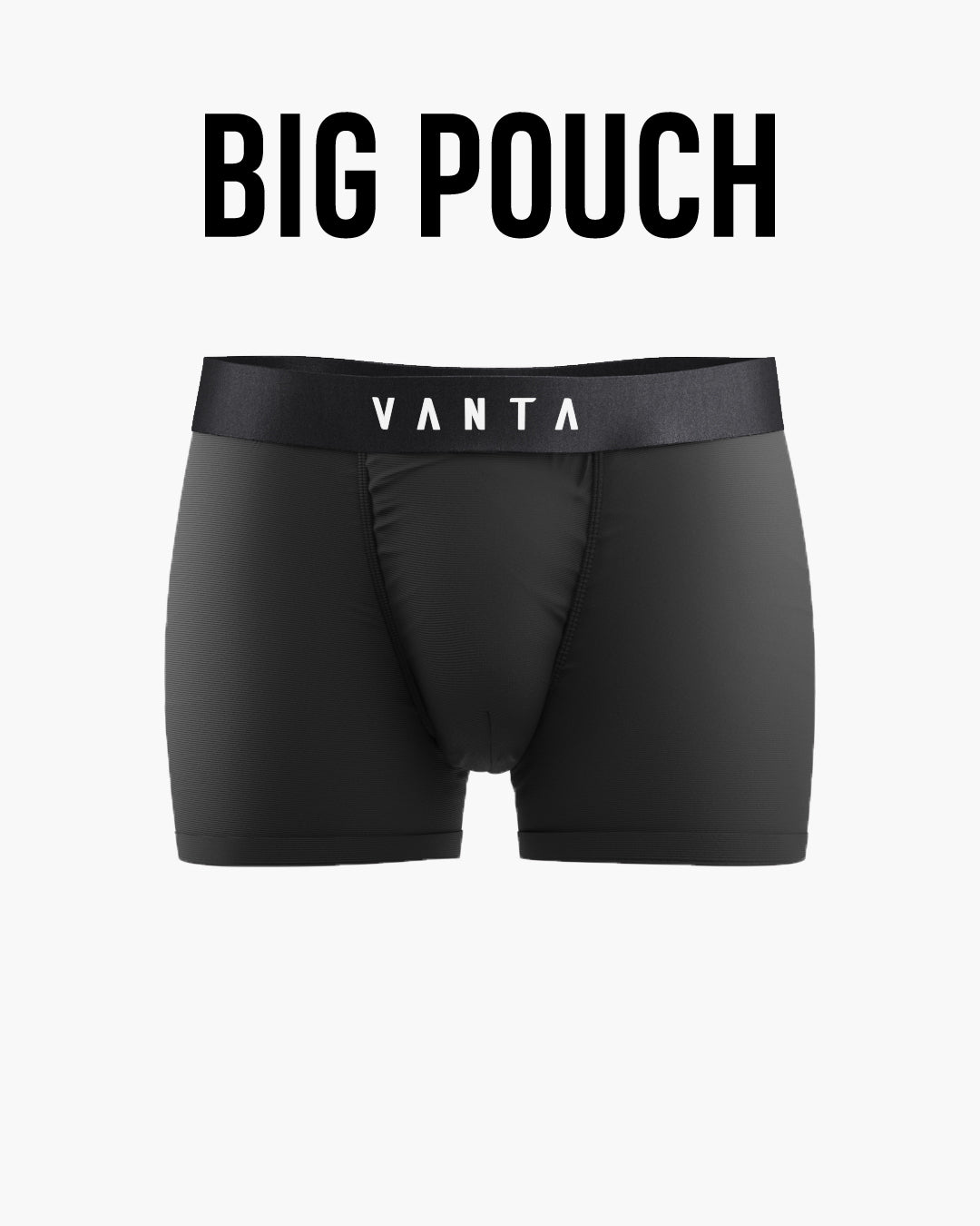 BLACK (SHORT) (BIG POUCH)