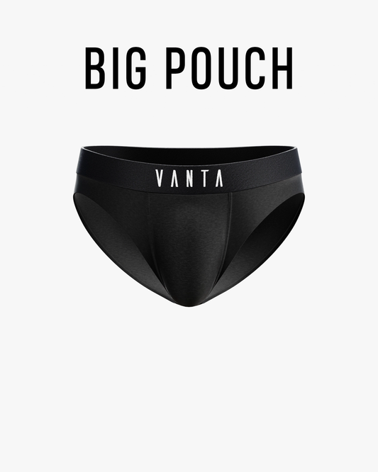 BLACK (BRIEF) (BIG POUCH)