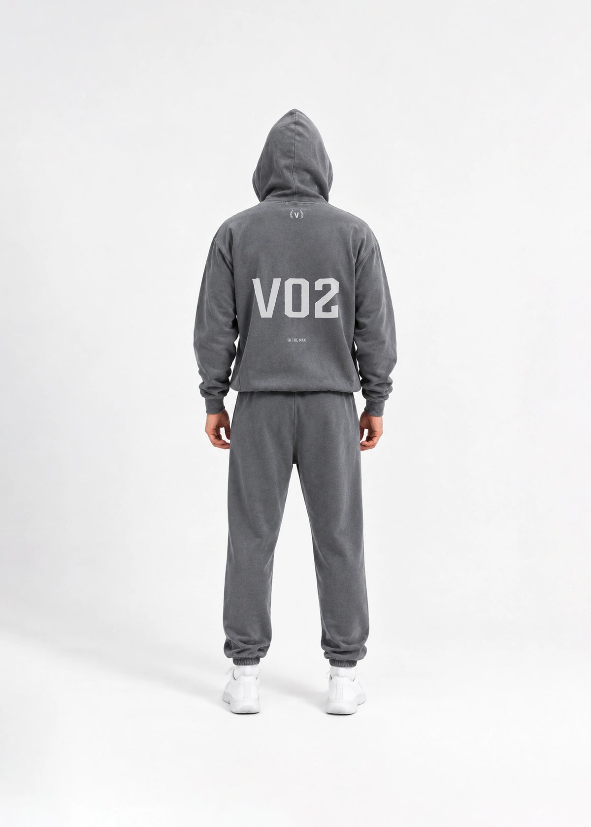 AGED BLACK SWEAT PANTS