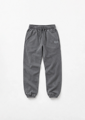 AGED BLACK SWEAT PANTS
