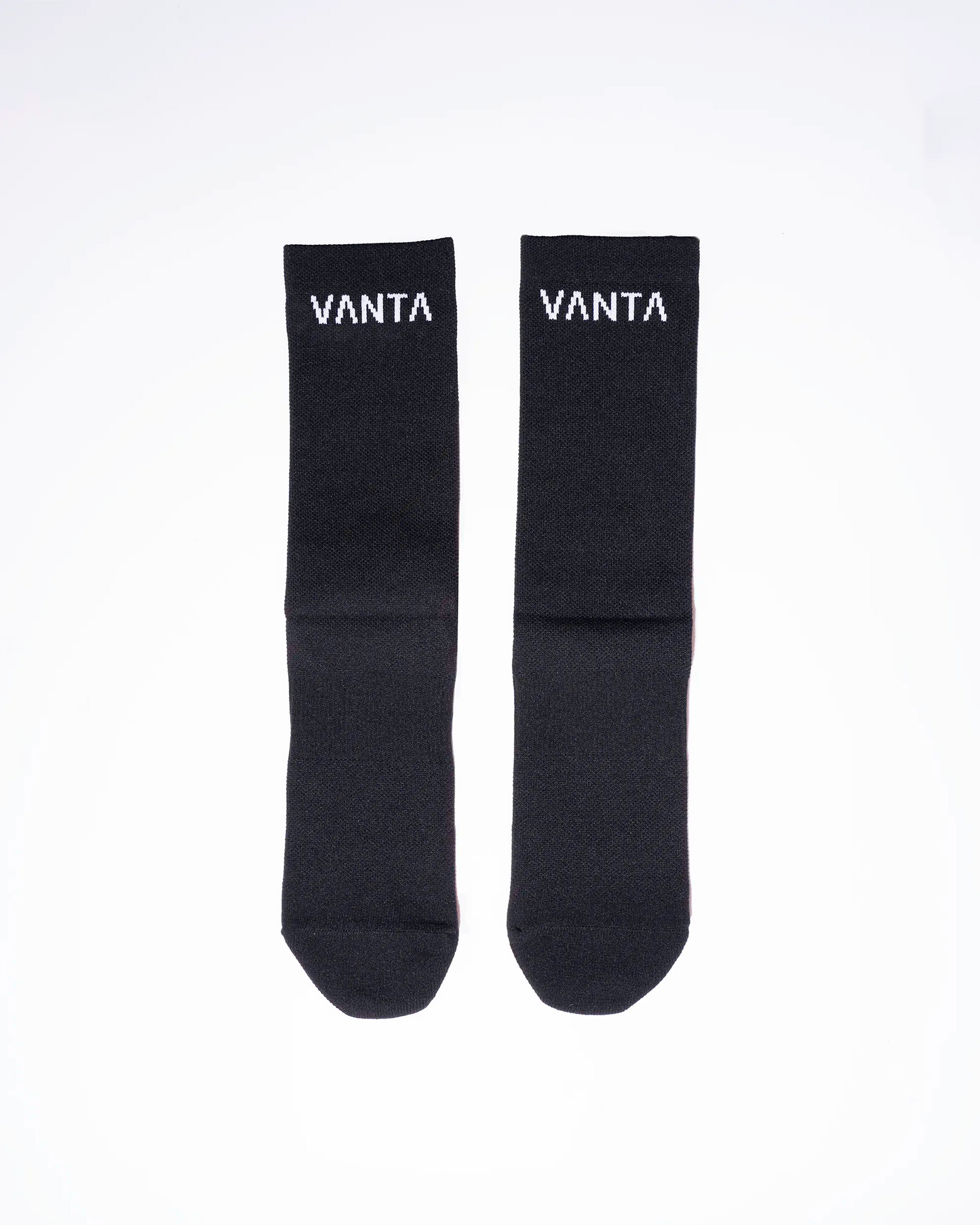 BLACK LOGO TRAINING SOCKS