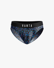 Men's performance underwear with vibrant print for active training