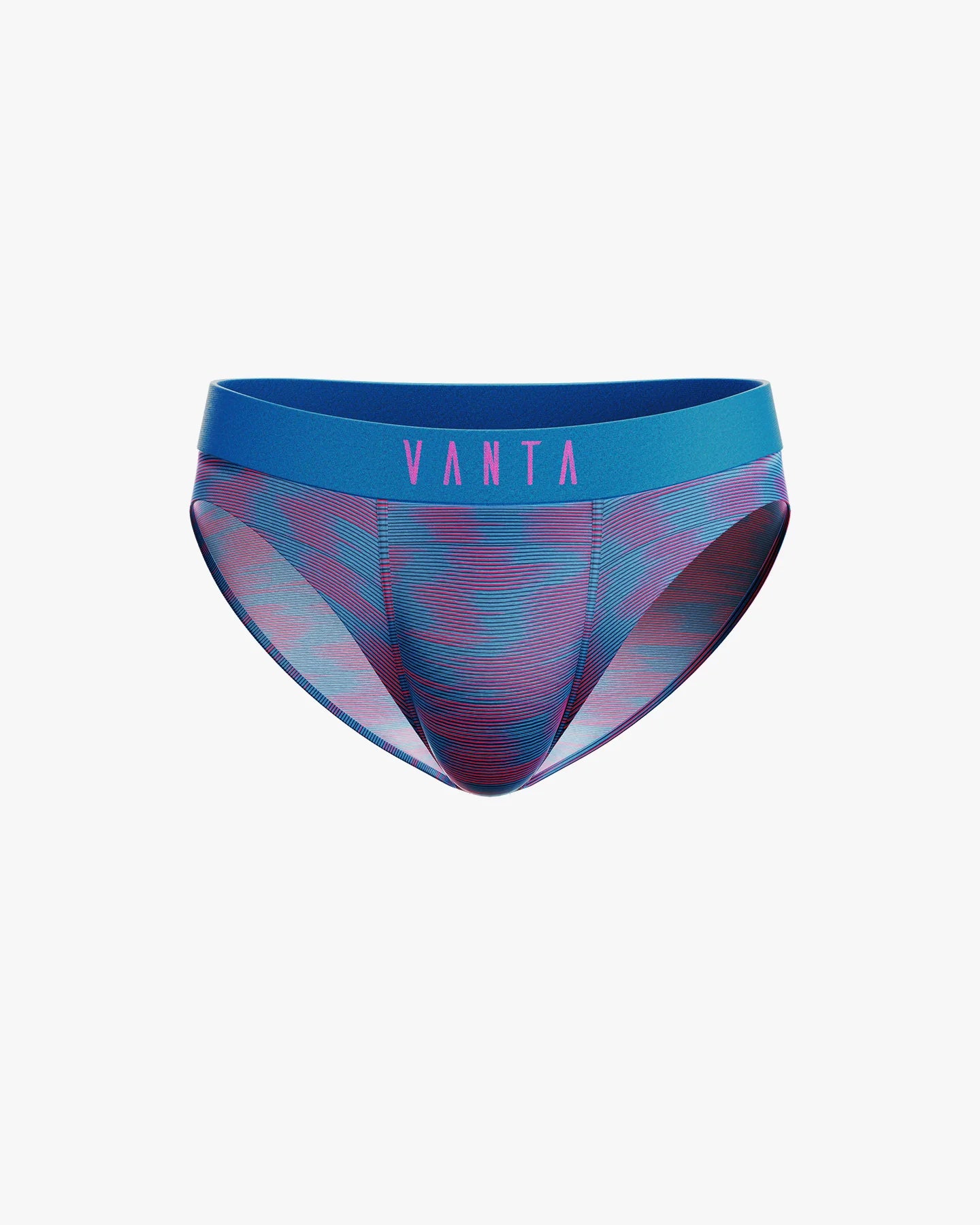 Men's performance underwear with bold print for active training