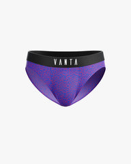 Men's performance underwear with bold print for active training