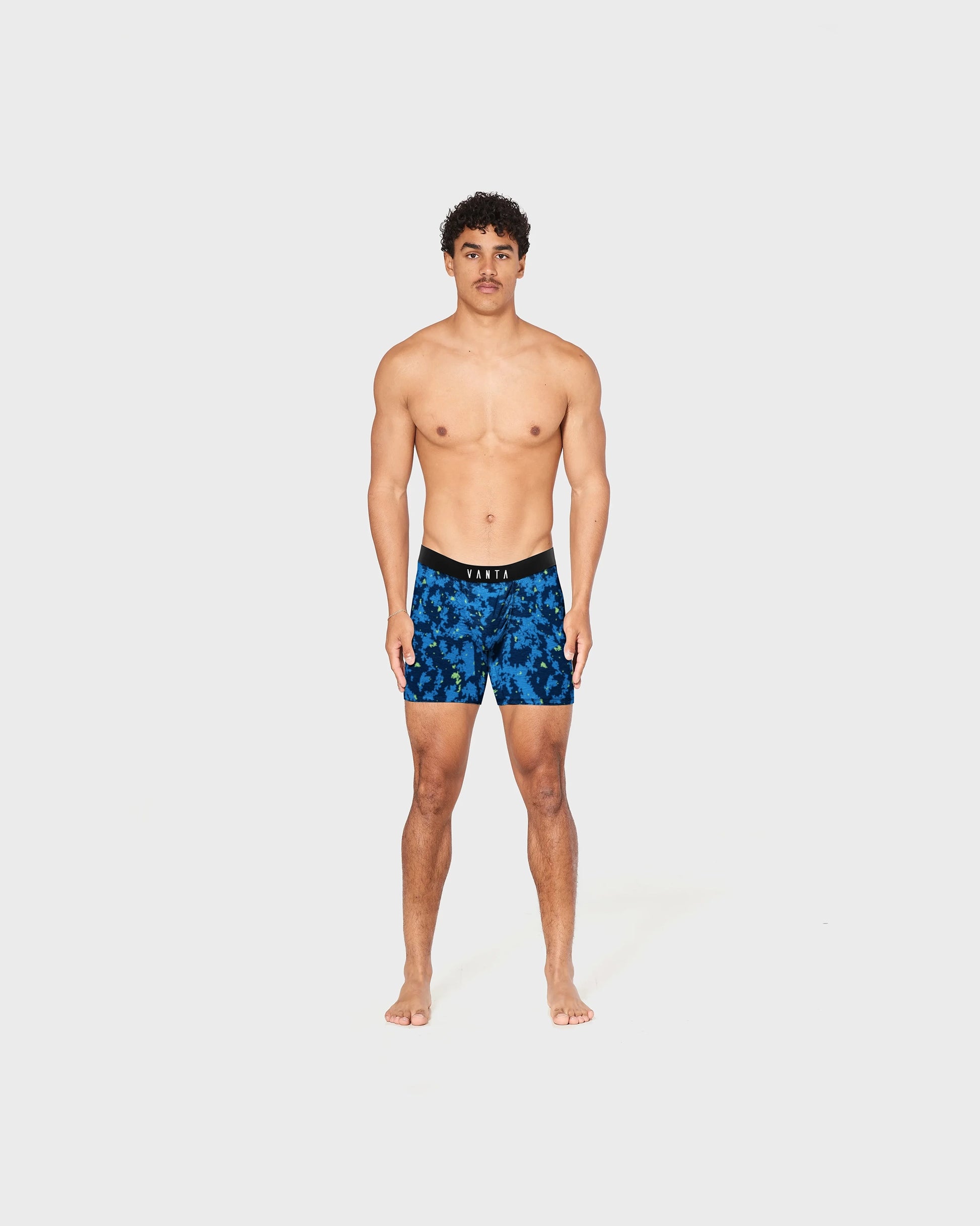Men's running underwear with secure fit for comfort during movement
