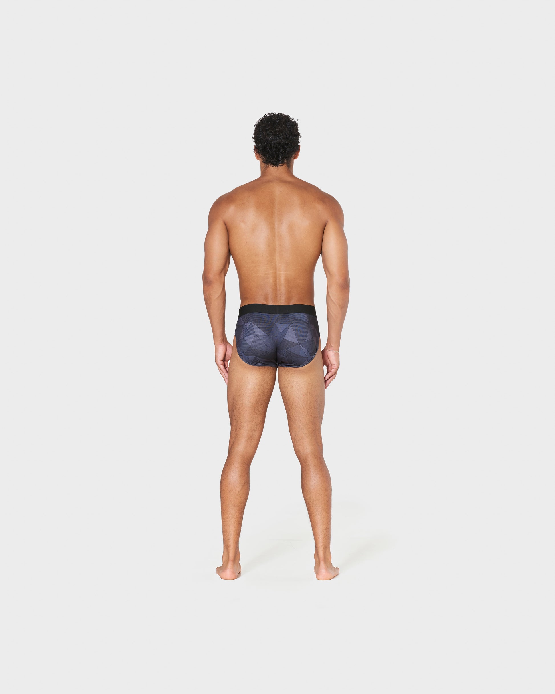 Men's performance underwear with flexible stretch for unrestricted movement